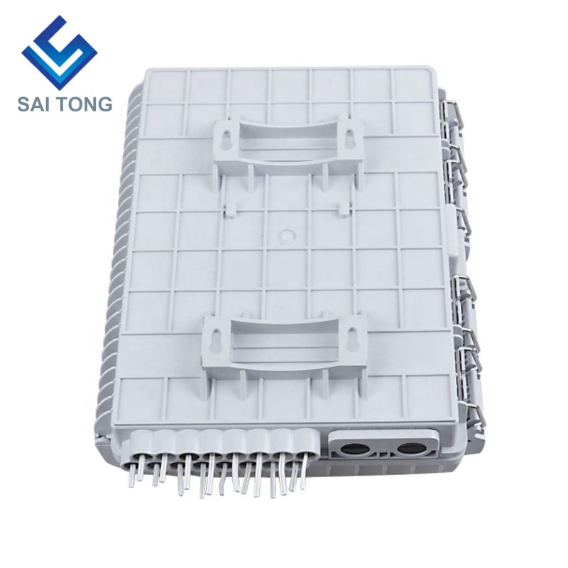 Cixi made16 core scatola di terminazione sc/upc scatola di distribuzione FTTH 16 core pressacavo in gomma impermeabile Gpon onu scatola di giunzione in fibra