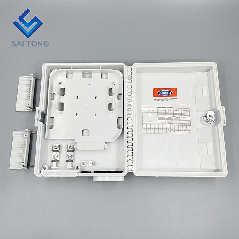 Fabbrica ODB 8 core scatola di terminazione in fibra ottica ftth 8 porte ftth splitter scatola di distribuzione in fibra ottica in acciaio di alta qualità