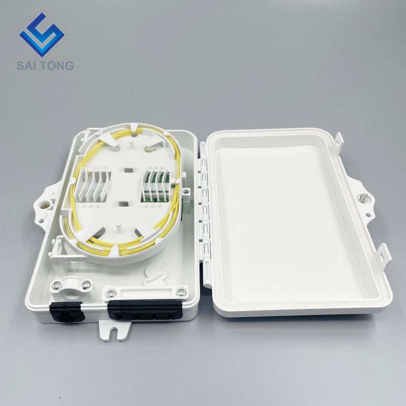 Fornitura IP65 1 ingresso 4 uscite ST-F311 FTTH Mini 6 core Fibra ottica Terminazione telaio FDB Box esterno