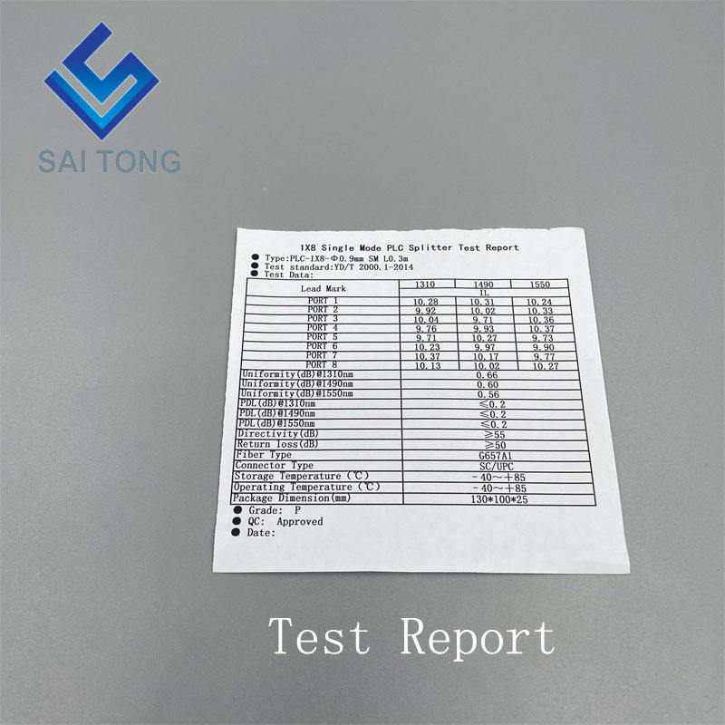 1:2 SC/UPC Card PLC in fibra ottica splitter card inserimento splitter impermeabile SC UPC LGX box tipo di splitter a cassetta