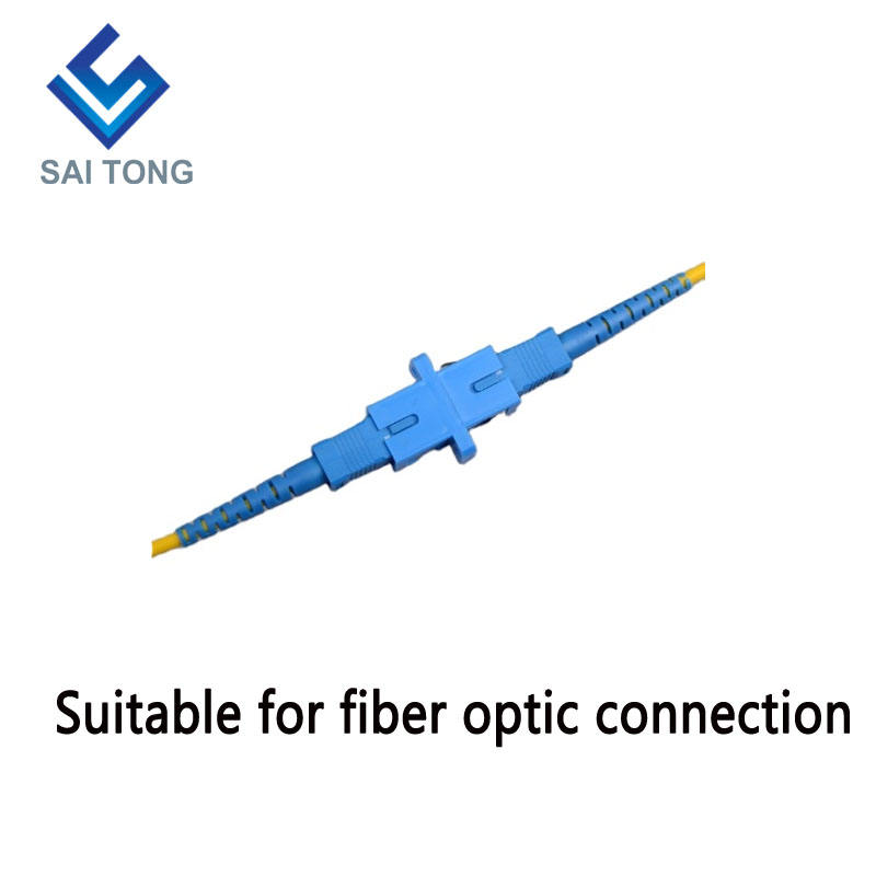 Connettore in fibra ottica simplex SC-SC PC UPC SM Prezzo economico Adattatore in fibra SC / UPC per test su fibra