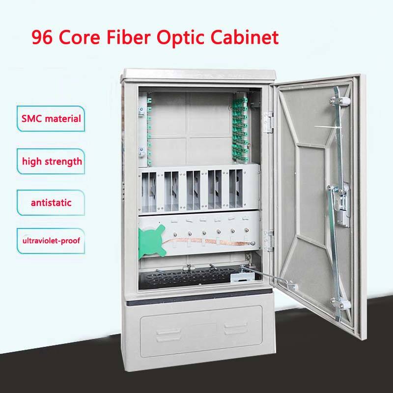 Saitong FTTH 96 nucleo fibra ottica ftth armadio di distribuzione hub SMC fibra ottica distribuzione cross connection armadio ODF DDF