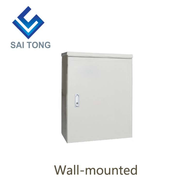 SaiTong FTTH 144 Core cross connect cabinet di apparecchiature di telecomunicazione SMC outdoor impermeabile IP55 144 core in fibra ottica armadi ODF