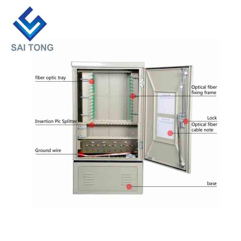 SaiTong FTTH 144 Core fibra ottica smc esterna impermeabile IP55 smc cavo per armadio in fibra Supporto per standard o personalizzato